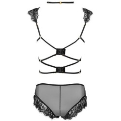 Palmenom Lc 90614 Modrček + Hlačke Črna L/Xl