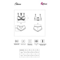 Palmenom Lc 90614 Modrček + Hlačke Črna L/Xl