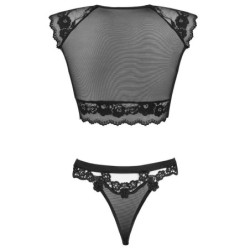 Timosan Lc 90631 Modrček + Hlačke Črna L/Xl