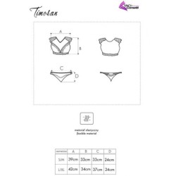 Timosan Lc 90631 Beha + String Zwart L/Xl