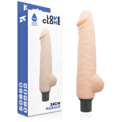 Harald Selbstschmierender Vibrator 24 Cm -O- 4 Cm