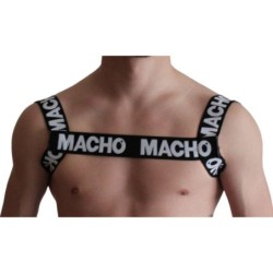 Macho - Czarne Podwójne Szelki