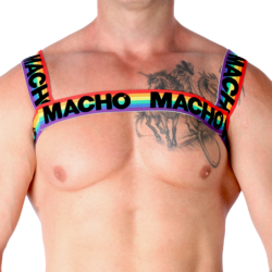 Macho - Harnais Double Pride Limited