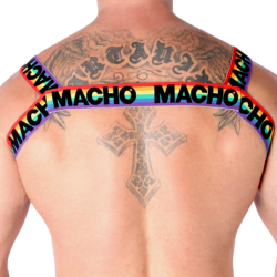 Macho - Podwójne szelki Pride Limited