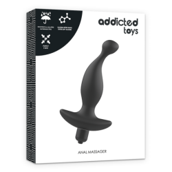 Anal Massager Med Vibration Svart Modell 1