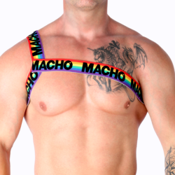 Macho - Römergeschirr Pride S/M