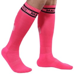 Macho - Lange Strømper One Size Pink