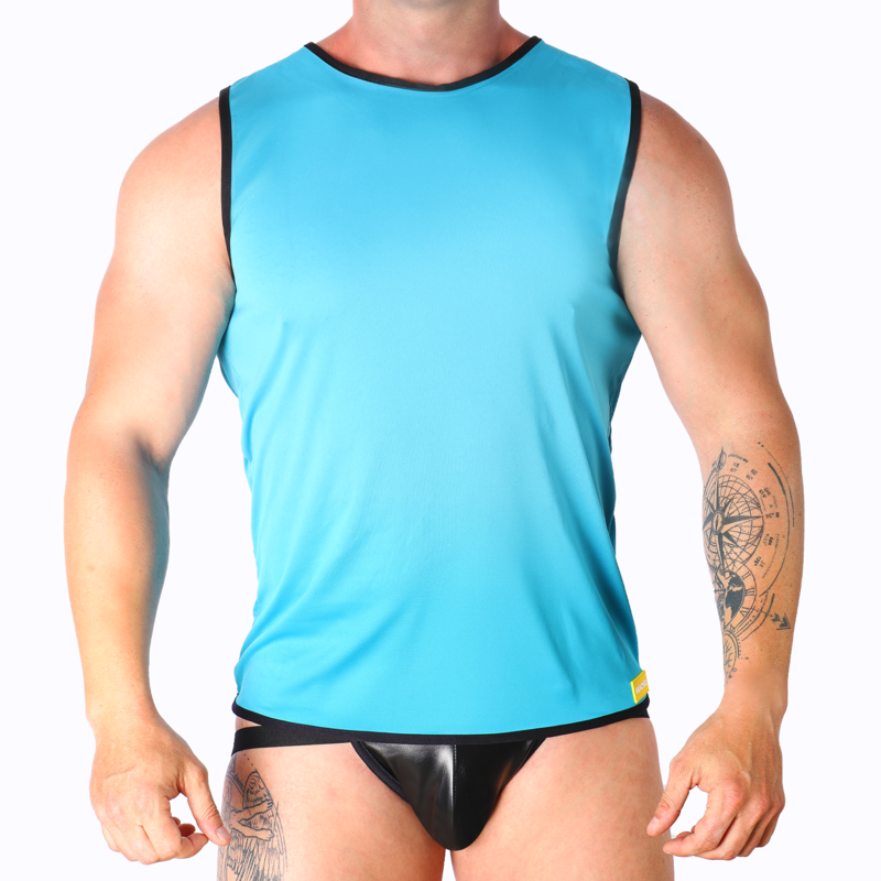 Macho - T-shirt Bleu S/M