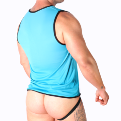 Macho - Camiseta Azul P/M