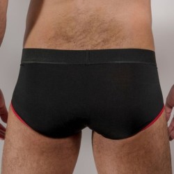 Macho - Ms24R Apatiniai vyriški šortai Dark Red M