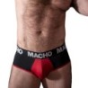 Macho - Ms26N Slip Schwarz/Rot L