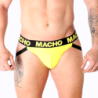 Macho - Mx25A Jock Jaune Lycra Xl