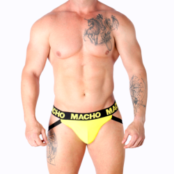 Macho - Mx25A Jock Jaune Lycra Xl