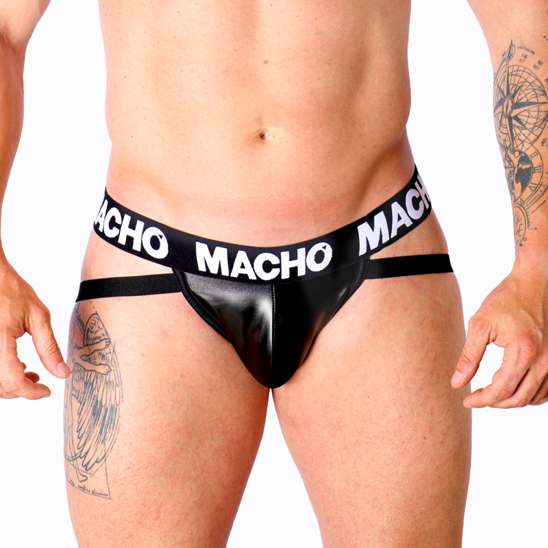 Macho - Mx25Nc Jock Musta Nahka L