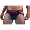 Macho - Mx26X2 Férfi Alsónadrág Fekete/Piros Xl