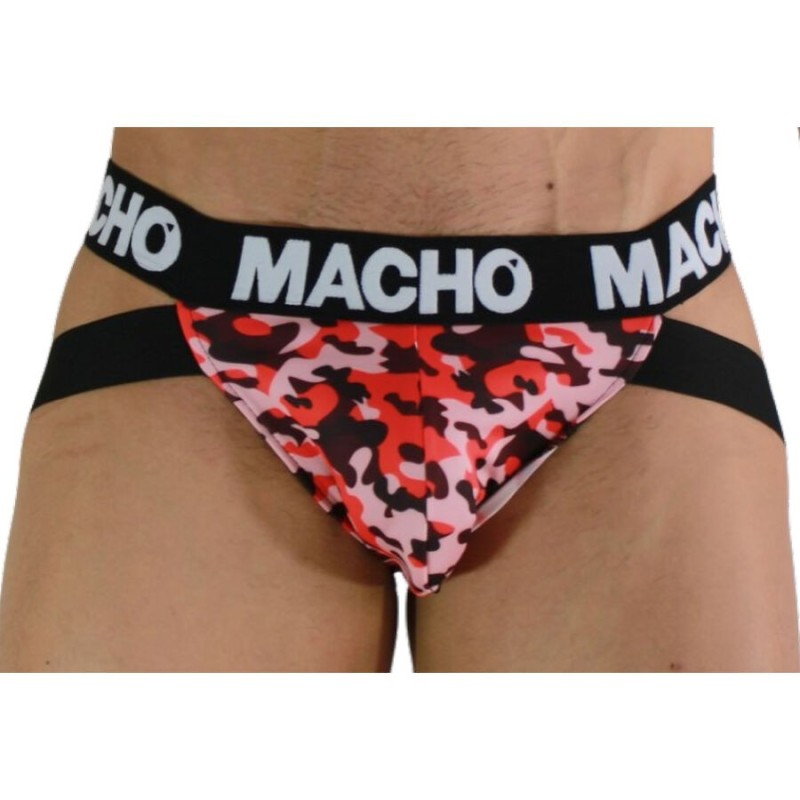 Macho - Mx28Mr Jock Militair Rood S