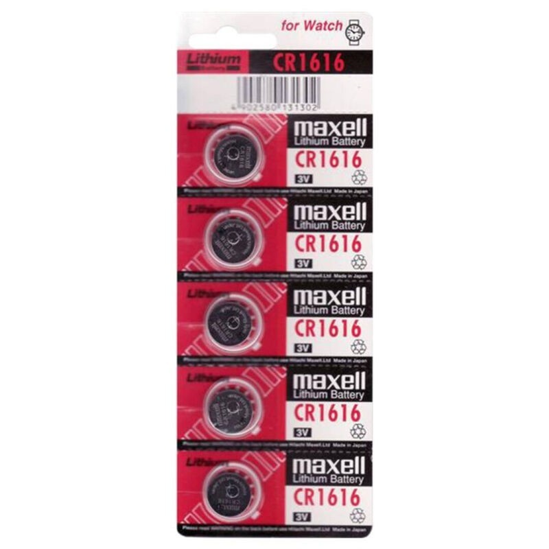 CR1616 3V Lithium Button Cell 5-Pack Blister