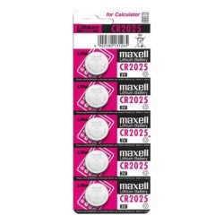 Pila Boton Litio Cr2025 3V Blister*5