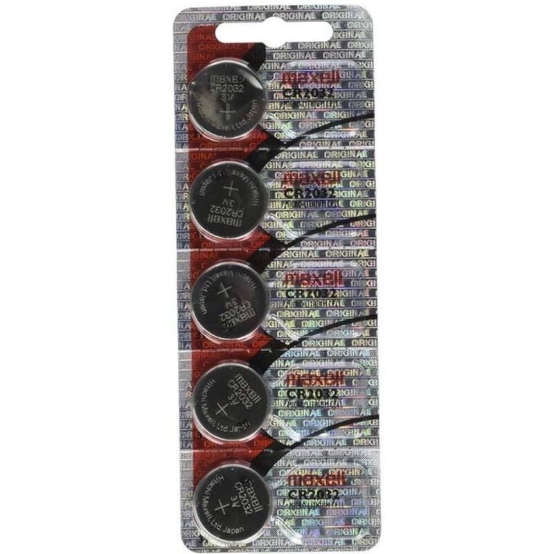 Bateria guzikowa litowa Cr2032 3V - Blister 5 sztuk