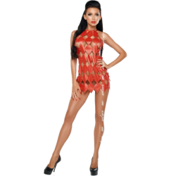 Gwen Vestido Espalda Descubierta Rojo S/M