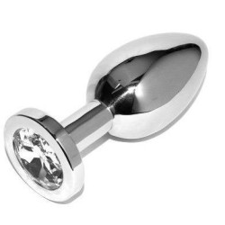 Plug Anale Diamante Trasparente Small 5.71Cm