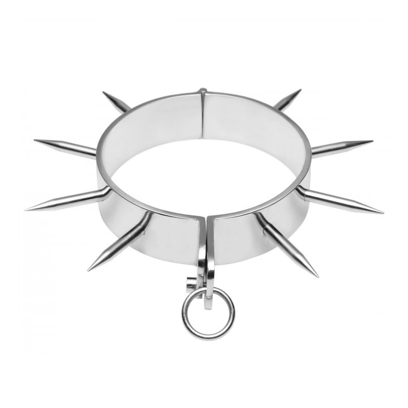 BDSM Slave Halsband met Spikes