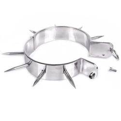 Collar Esclavo Bdsm Con Puntas