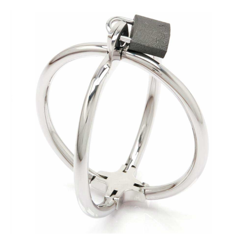 Criss Cross Moglie Restrizioni In Acciaio Inox