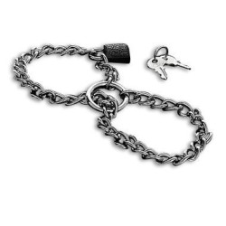 Algemas Com Corrente De Aço Inox.