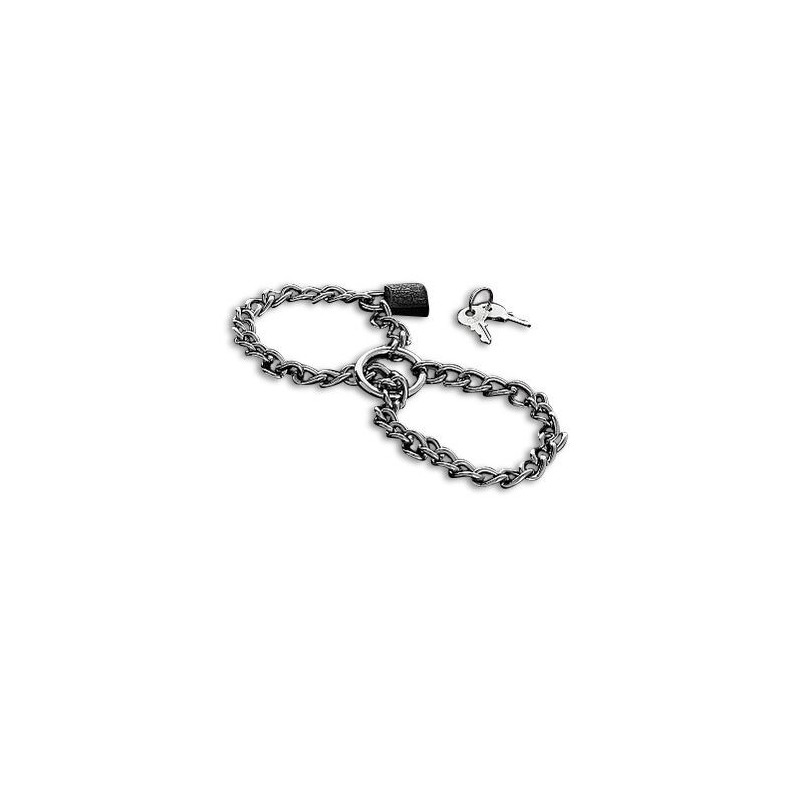 Algemas Com Corrente De Aço Inox.