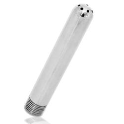 Anaalitulppa Alumiini Väri Kristalli Suuri 10.16Cm