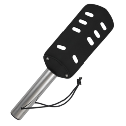 A Paleta de Couro Original e Metal - Com Orifícios