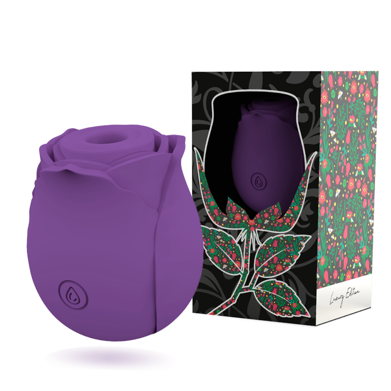 Rose Succionneur Clitoris Par Ondes Édition Limitée - Violet
