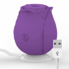 Rose Succionneur Clitoris Par Ondes Édition Limitée - Violet