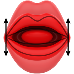 Siena Duo Kolmekordne Nauding Suudle-Laki-Vibreeri
