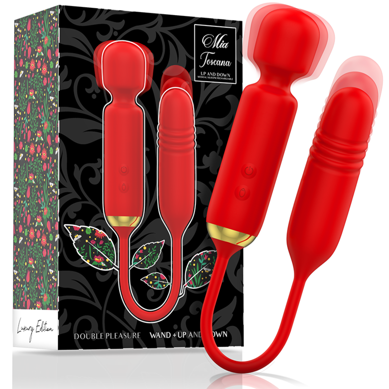 Toscana Double Pleasure Wand + Sus și Jos