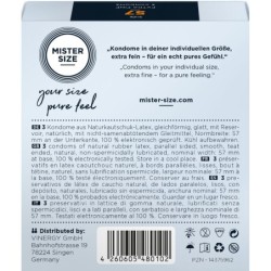 Préservatifs Taille L 57 Mm (3 Unités)