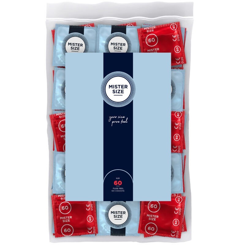 Préservatifs Taille XL 60 mm (100 Unités)