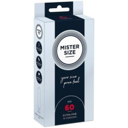 Prezervatyvai Xl dydžio 60 mm (10 vienetų)