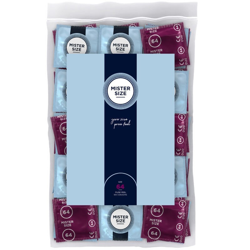Kondomer Storlek Xxl 64 Mm (100 Stycken)