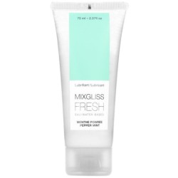 Lubricante Base Agua Efecto Frio Sabor A Menta 70 Ml