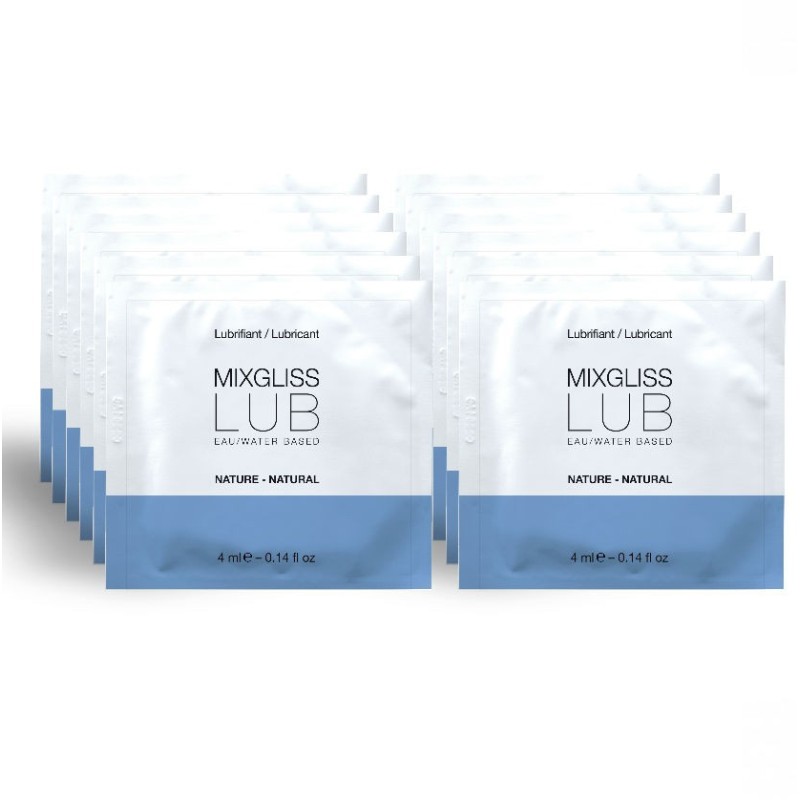 Lubricant Base Aigua Natural 12 Monodosis 4 Ml