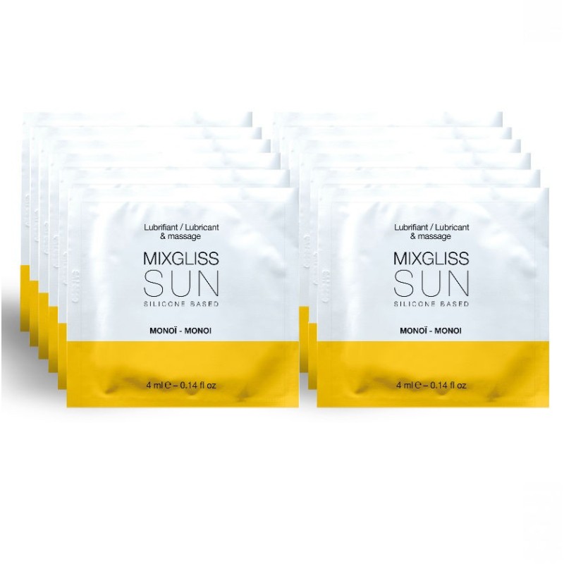 Lubrikantas Silikono Pagrindu Monoi Aromatas 12 Vienadozių Po 4Ml