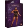 10. modelis Melna tīkliņkleita Viens izmērs / Plus Size