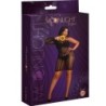 Model 5 Sort Kjole One Size / Plus Size
