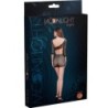 Modell 7 Netz-Kleid Schwarz Einheitsgröße