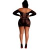 Modell 7 Klänning Långärmad Svart One Size / Plus Size