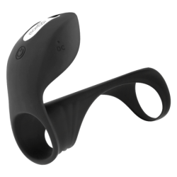 Brandon Inel Vibrator Puternic cu Manșon de Îngroșare Masculin