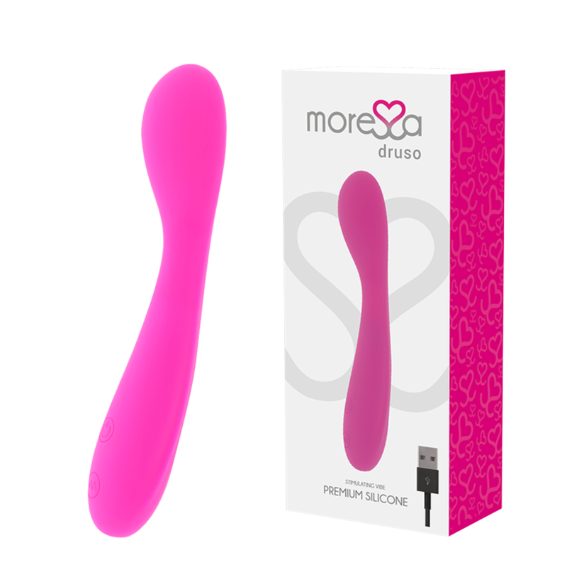 Druso G-Spot Duo Massager and Premium Pelvic Serum Rechargeable Silicone