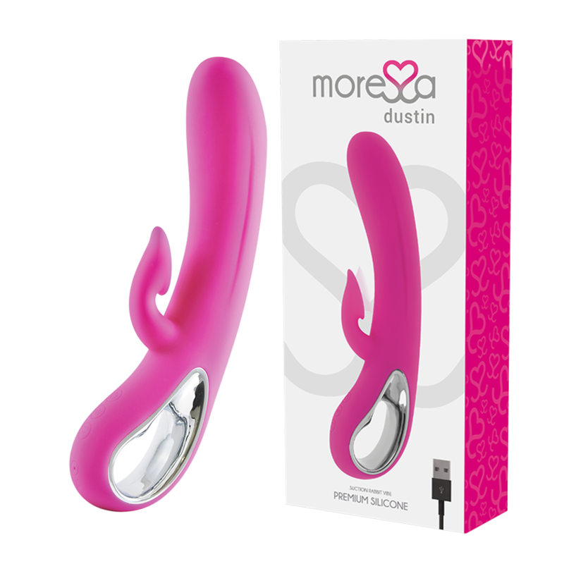 Dustin Clitorale Zuigstimulator & Krachtige Vibratie Premium Silicone Oplaadbaar